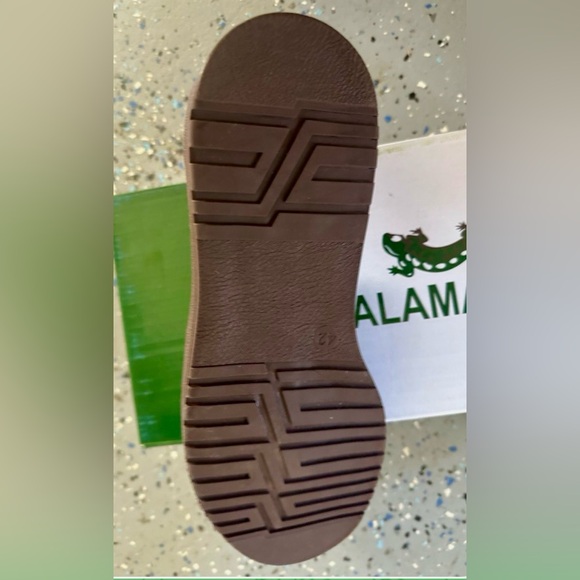 New RARE VINTAGE SALAMANDER Men’s Brown Leather shoes - Picture 6 of 8